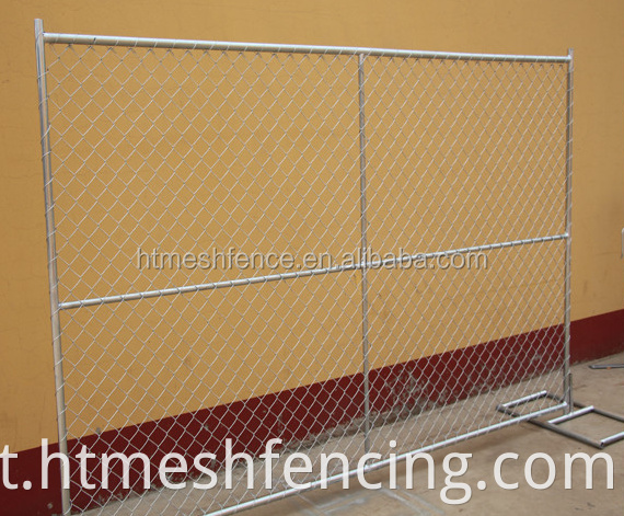 Edilizia galvanizzata all'ingrosso 2100*2400 mm Fence a catena temporanea